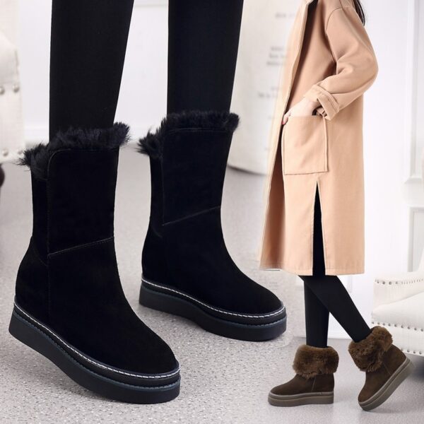 Women Fashion Casual Mid Boots Are Comfortable