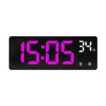 Creative Multi-functional Electronic Clock Simple Large Screen Clock Multi-group Alarm