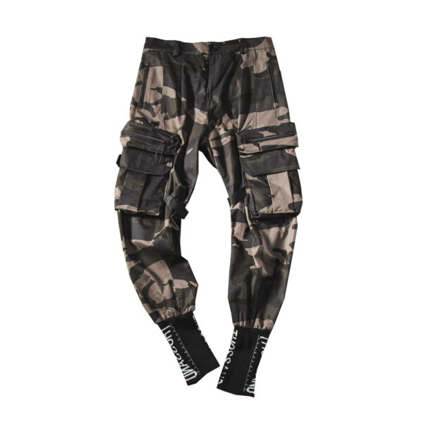Korean fashion pants, leisure pants, nine-minute pants, men''s fashion pants, loose leggings, students''straight-bottomed ins pants