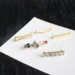 Gemstone white shoes accessories shoe buckle