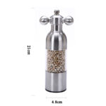 Pepper Mill Gadgets Pepper and Salt Grinder Grinding 4 Color Garlic Grinding Spice Grinder Kitchen Creative Tools BBQ Accessory