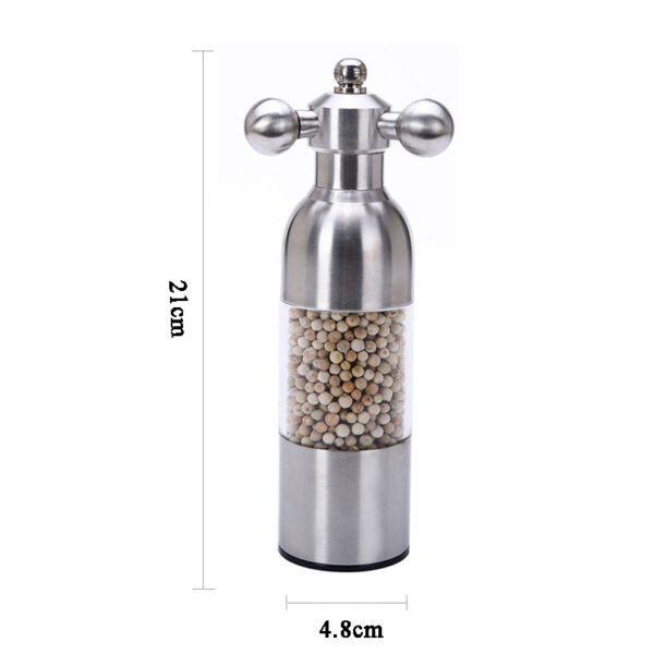 Pepper Mill Gadgets Pepper and Salt Grinder Grinding 4 Color Garlic Grinding Spice Grinder Kitchen Creative Tools BBQ Accessory
