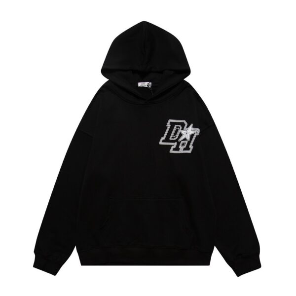Fashion Letters Printed Hoodie Men