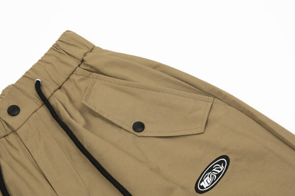 Fashion Pleated Paratrooper Overalls Men