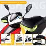 Electric Motorcycle Handle Grip Winter Thermal Waterproof Windshield Gloves Fleece-lined Hand Guard