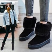 Women Fashion Casual Mid Boots Are Comfortable