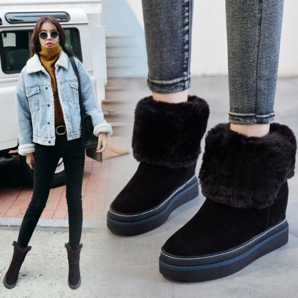 Women Fashion Casual Mid Boots Are Comfortable
