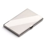 304 Stainless Steel Laser Sculpture Business Card Case