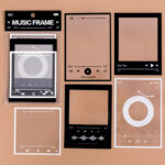 Frame Series Retro Film Journal Decorative Source Material