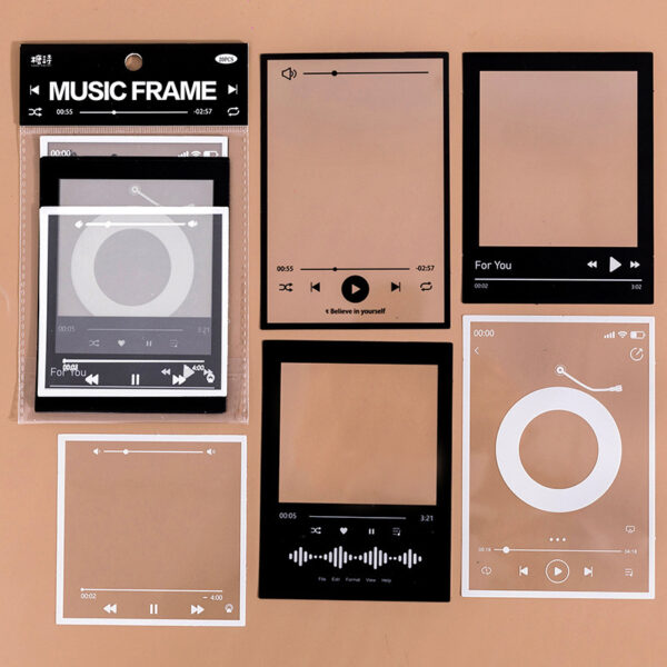 Frame Series Retro Film Journal Decorative Source Material