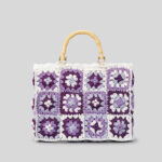 Fashion Cool Contrast Color Straw Bag Women