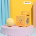 Interactive Ball Smart Cat Toys, Plush Electric Catnip Training Toy, Kitten Touch Sounding Pet Product, Squeak Toy