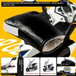 Electric Motorcycle Handle Grip Winter Thermal Waterproof Windshield Gloves Fleece-lined Hand Guard