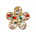 Hole Shoes Accessories Metal Buckle