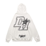 Fashion Letters Printed Hoodie Men