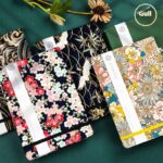 Feiluniao Watercolor Notebook Fabric Handmade Mini Portable Portable Character Sketch Hand Painted Graffiti Drawing Book