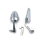 Motorcycle Handle Mirror E-bike Mirror Retro Head Mirror