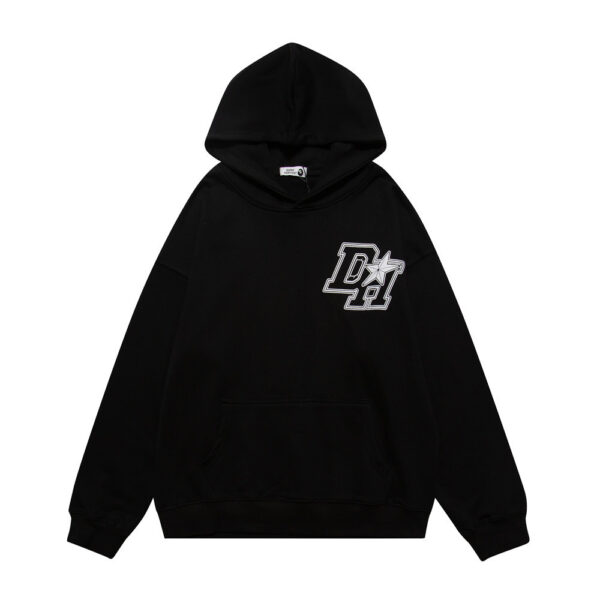 Fashion Letters Printed Hoodie Men