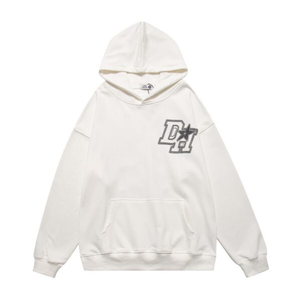 Fashion Letters Printed Hoodie Men