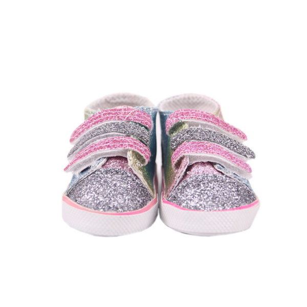 18-inch American Girl Doll Accessories Shoes 43cm Xiafu Doll Doll Accessories Small Leather Shoes