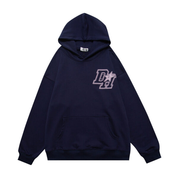Fashion Letters Printed Hoodie Men