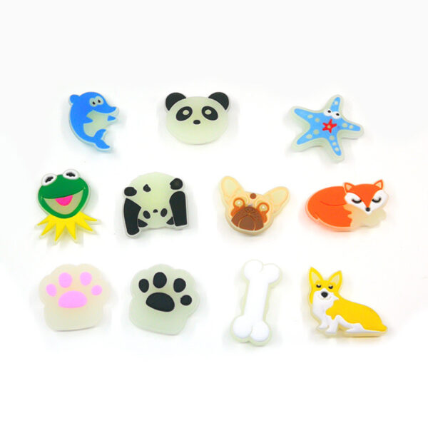 Luminous Hole Shoes Accessories Fluorescent Creative Decorations