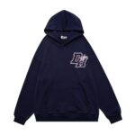 Fashion Letters Printed Hoodie Men